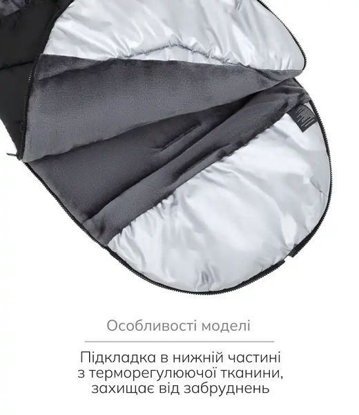 Зимовий конверт Iceberg black noire, Bair 0-3 роки 680636 фото