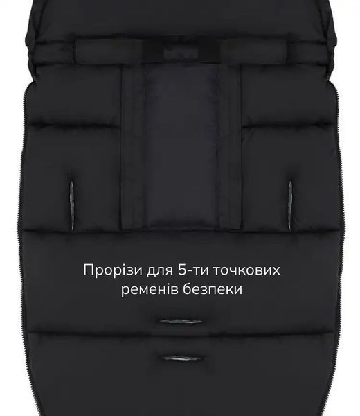 Зимовий конверт Iceberg black noire, Bair 0-3 роки 680636 фото