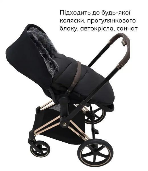 Зимовий конверт Iceberg black noire, Bair 0-3 роки 680636 фото