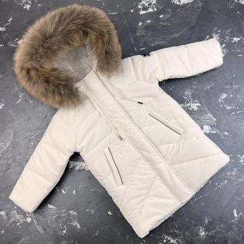 Дитяча зимова куртка-пальто подовжене Bakota White Velvet BEWARM 12&ndash;18 міс. (80&ndash;86 см) 5055W фото