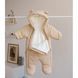 Детский демисезонный комбинезон для малышей "Honey" бежевый, Kid&rsquo;s Fantasy 3&ndash;6 міс. (62&ndash;68 см) 10204-6908 фото 4