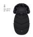Зимовий конверт Iceberg black noire, Bair 0-3 роки 681714 фото 1