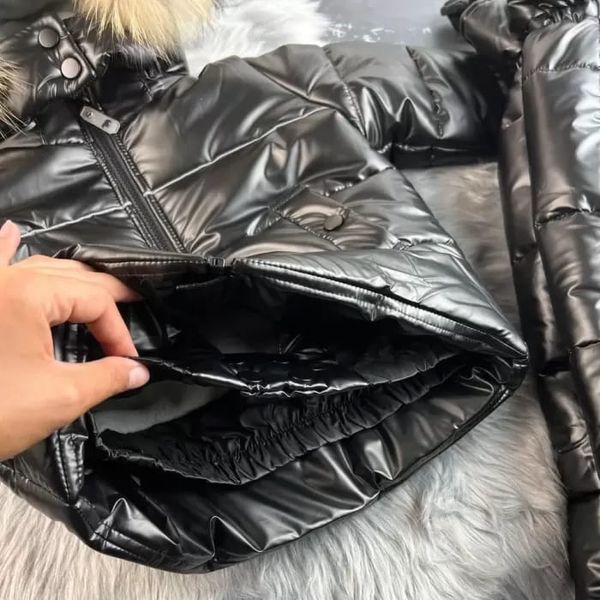 Дитячий зимовий роздільний комбінезон Umka Royal Black BEWARM 12&ndash;18 міс. (80&ndash;86 см) 5060Br фото