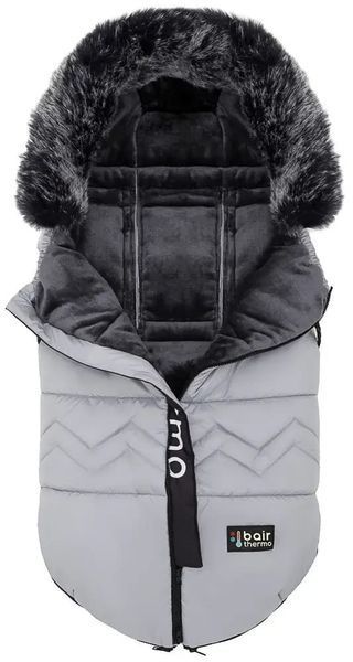 Зимовий конверт Bair Alaska Thermo NR-2 owl grey (сірий), Bair 0-3 роки 680655 фото