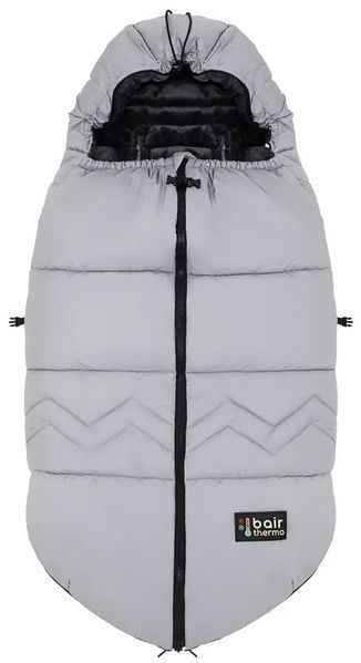 Зимовий конверт Bair Alaska Thermo NR-2 owl grey (сірий), Bair 0-3 роки 680655 фото