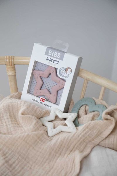 Игрушка грызунец BIBS Baby Bitie Star Ivory, возраст 3+ мес 3 міс + 3000216 фото