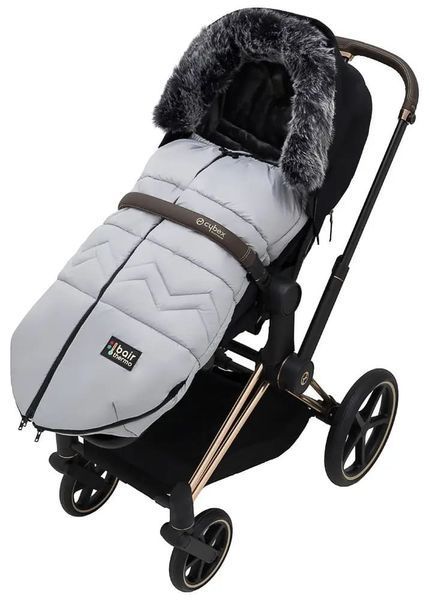 Зимовий конверт Bair Alaska Thermo NR-2 owl grey (сірий), Bair 0-3 роки 680655 фото