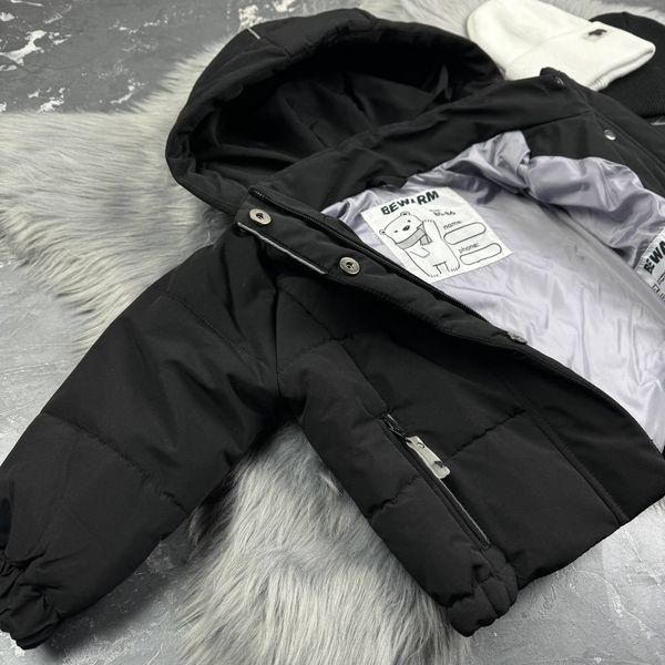 Куртка дитяча демісезонна Thephyr Black BEWARM 9&ndash;12 міс. (74&ndash;80 см) 4405RB фото
