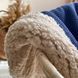 Плед бавовна Teddy Рогожка джинс, 80х100 +/- 2 TM MSonya Розмір 100х80 см 9377190 фото 2