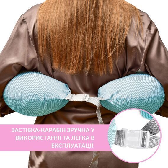 Подушка для кормления младенцев "Диванчик" серая ТМ Sei Design Розмір 60*70*16 см 8-35409*004 фото