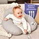 Подушка для кормления младенцев "Диванчик" серая ТМ Sei Design Розмір 60*70*16 см 8-35409*004 фото 5