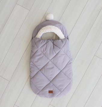 Зимовий конверт-кокон "Baby" серый, Kid&rsquo;s Fantasy 0-6 міс. 2098 фото