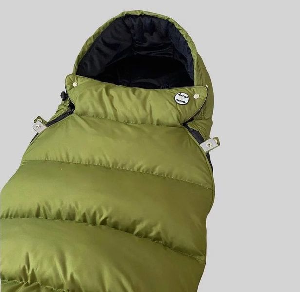 Зимовий футмуф у візок Болотний оксфорд Decoza Moms 100х47 см 100х47 см futmuf100-O080-pl006 фото