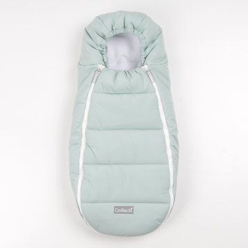 Дитячий зимовий флісовий конверт-кокон Baby XS М'ятний Dorechi 75*40 cм 2071 F фото