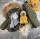 Детский зимний раздельный комбинезон Umka khaki BEWARM 12&ndash;18 міс. (80&ndash;86 см) 5060H фото 2