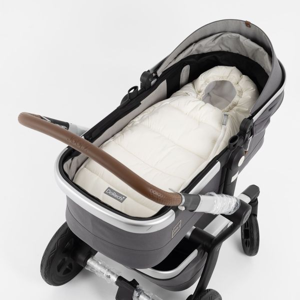 Детский зимний флисовый конверт-кокон Baby XS Молочный Dorechi 75*40 cм 2070 F фото