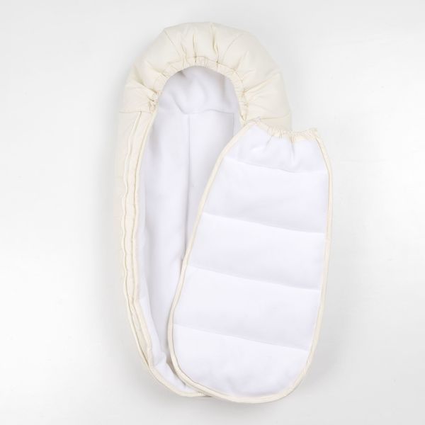 Детский зимний флисовый конверт-кокон Baby XS Молочный Dorechi 75*40 cм 2070 F фото