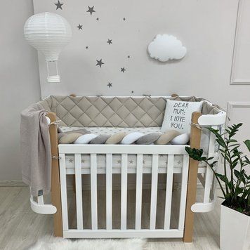 Бортик в лижеско на три стороны Монако капучино, ТМ MSonya 265 х 26 мм 0794243 фото