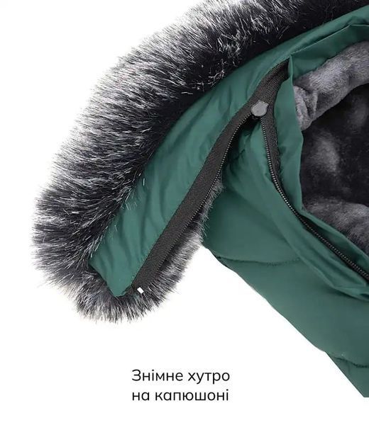 Зимовий конверт Cocon Mins jungle green, Bair 0-1 рік 626091 фото