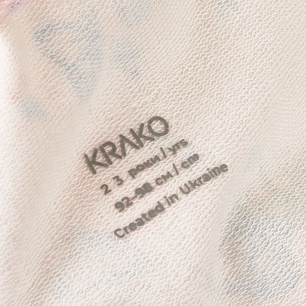 Кофта детская для девочки с капюшоном "Бабочки" 12-18 міс. (80-86 см) 4004L21 фото
