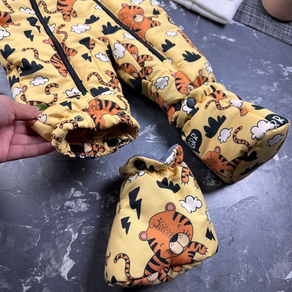 Комбинезон детский демисезонный для малышей Biruang Tiger BEWARM 3&ndash;6 міс. (62&ndash;68 см) 4080T фото